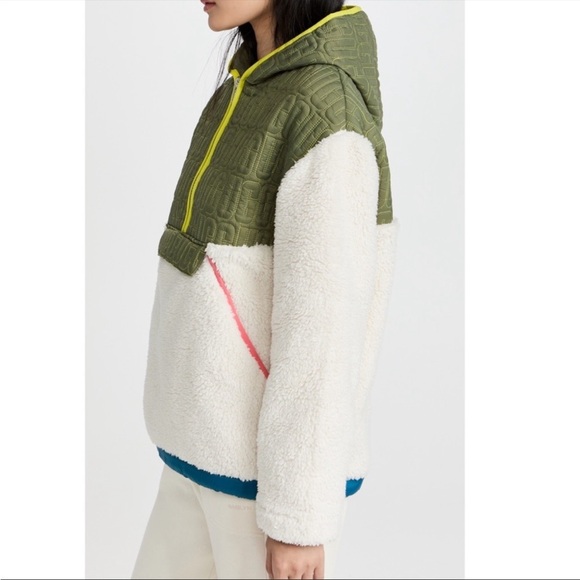 UGG IGGY SHERPA HALF ZIP PULLOVER - Picture 5 of 11